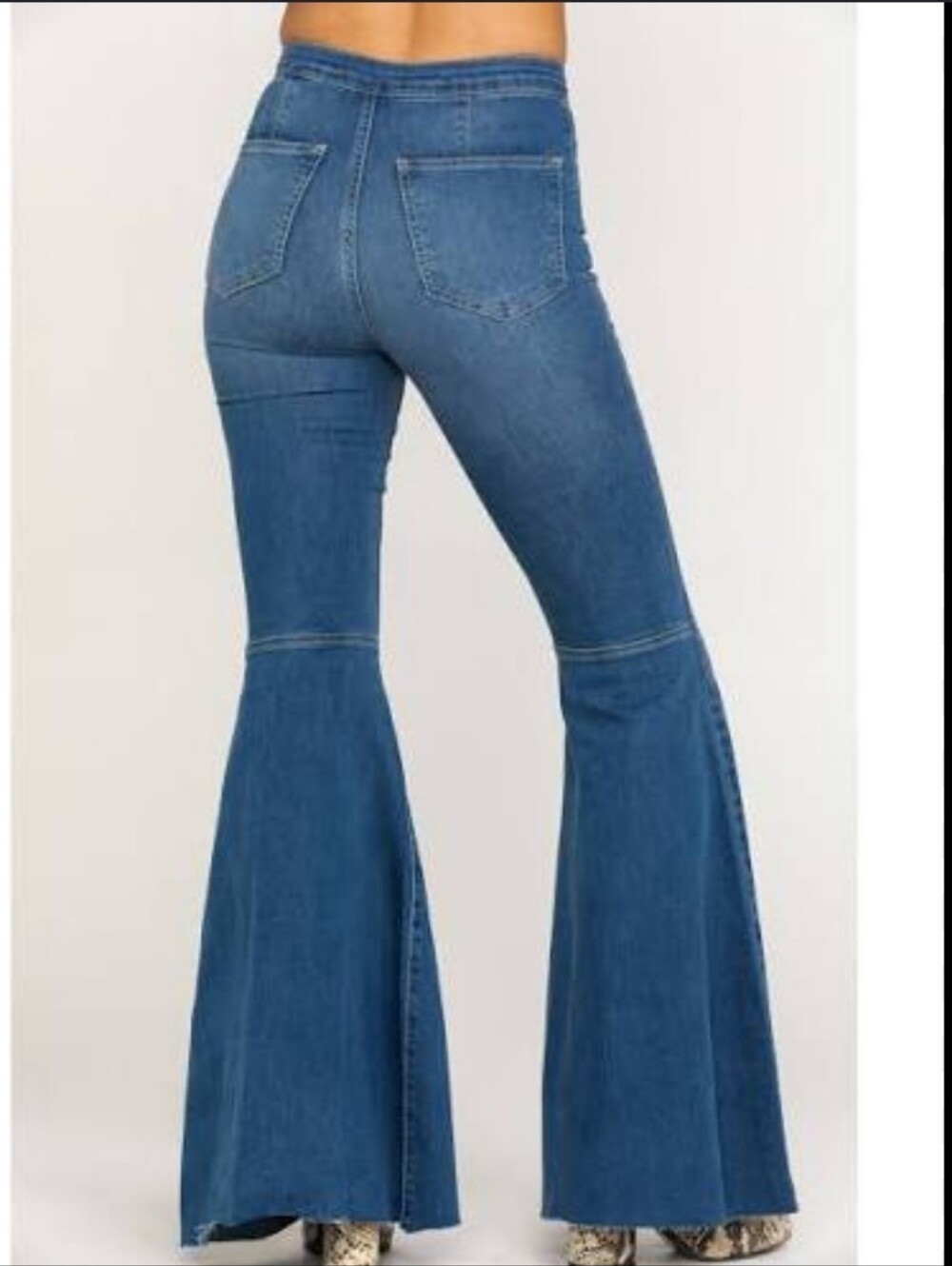 We The Free High Waisted Flare Jeans - Picture 5 of 8